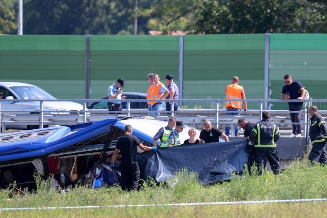 Onze morts dans un accident d'un car polonais en Croatie
